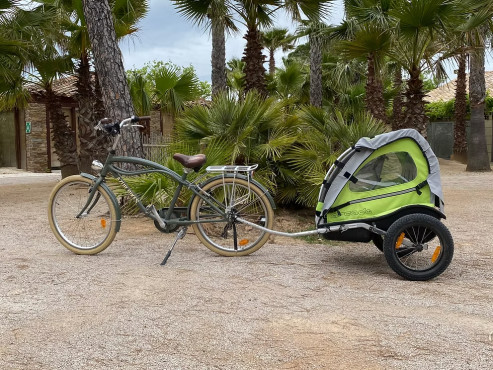 remorque vélo enfant